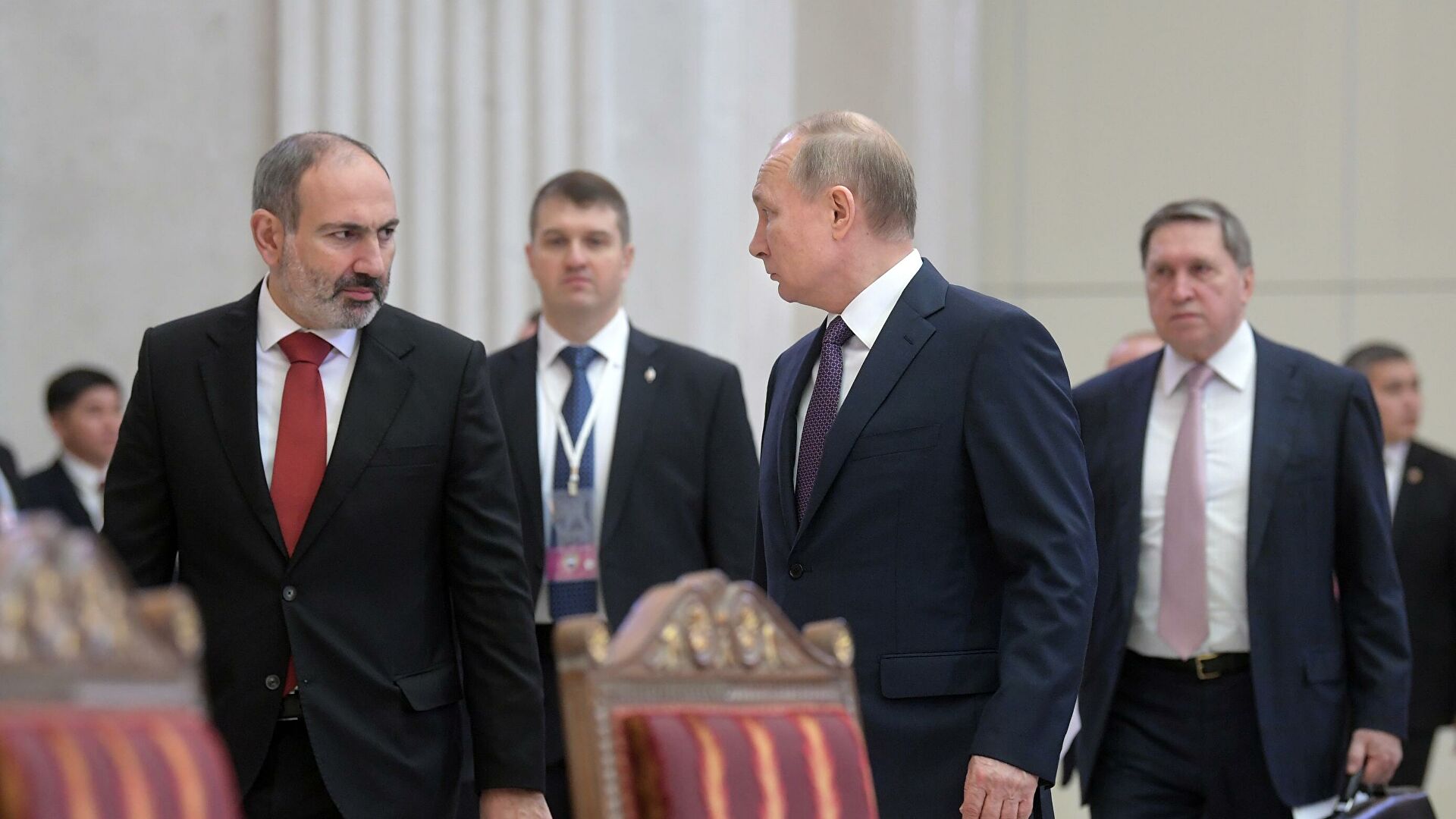 Путин: Россия дорожит отношениями с Арменией и Азербайджаном 