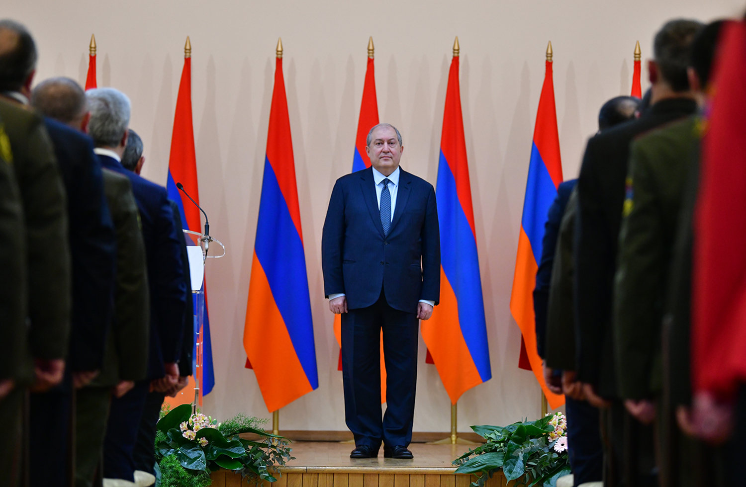 Президент Армен Саркисян принял участие в праздничном мероприятии, посвященном Дню Армянской армии 