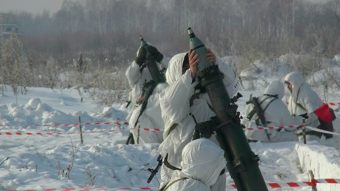 Российские военные в Армении завершают оборудование трасс для проведения состязаний в конкурсах Армейских международных игр 