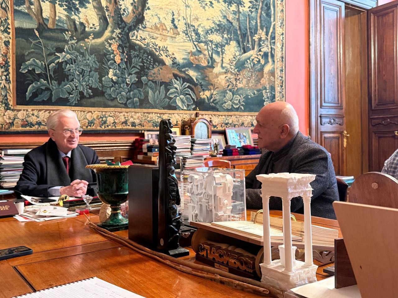 «ДИАЛОГ» способствует сотрудничеству Государственного Эрмитажа с армянскими учеными 