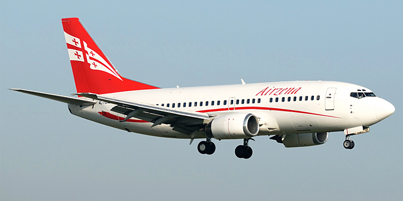 Грузинская авиакомпания начала временные чартерные рейсы в Москву через Ереван 