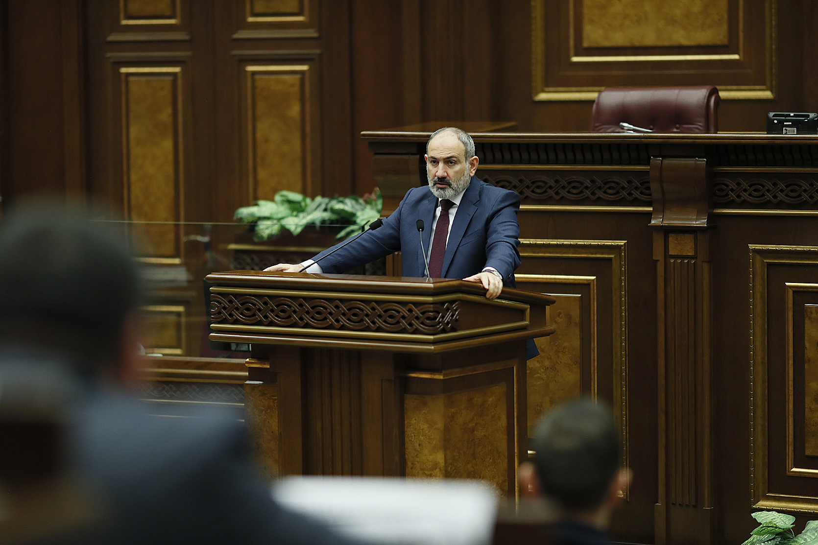 В Евросоюзе выступление Пашиняна в парламенте назвали "дальновидным" 