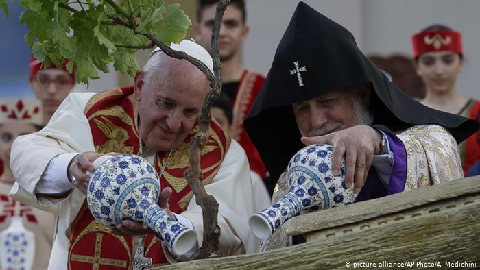 Папа Римский напомнил о своем визите в Армению 