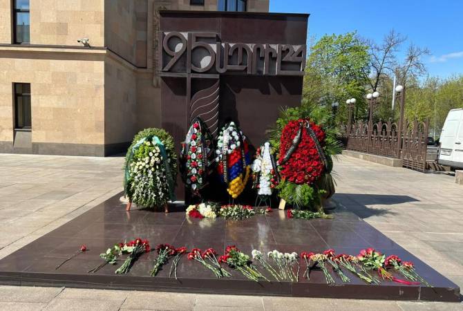 Организация ДИАЛОГ почтила память Святых мучеников Геноцида армян 