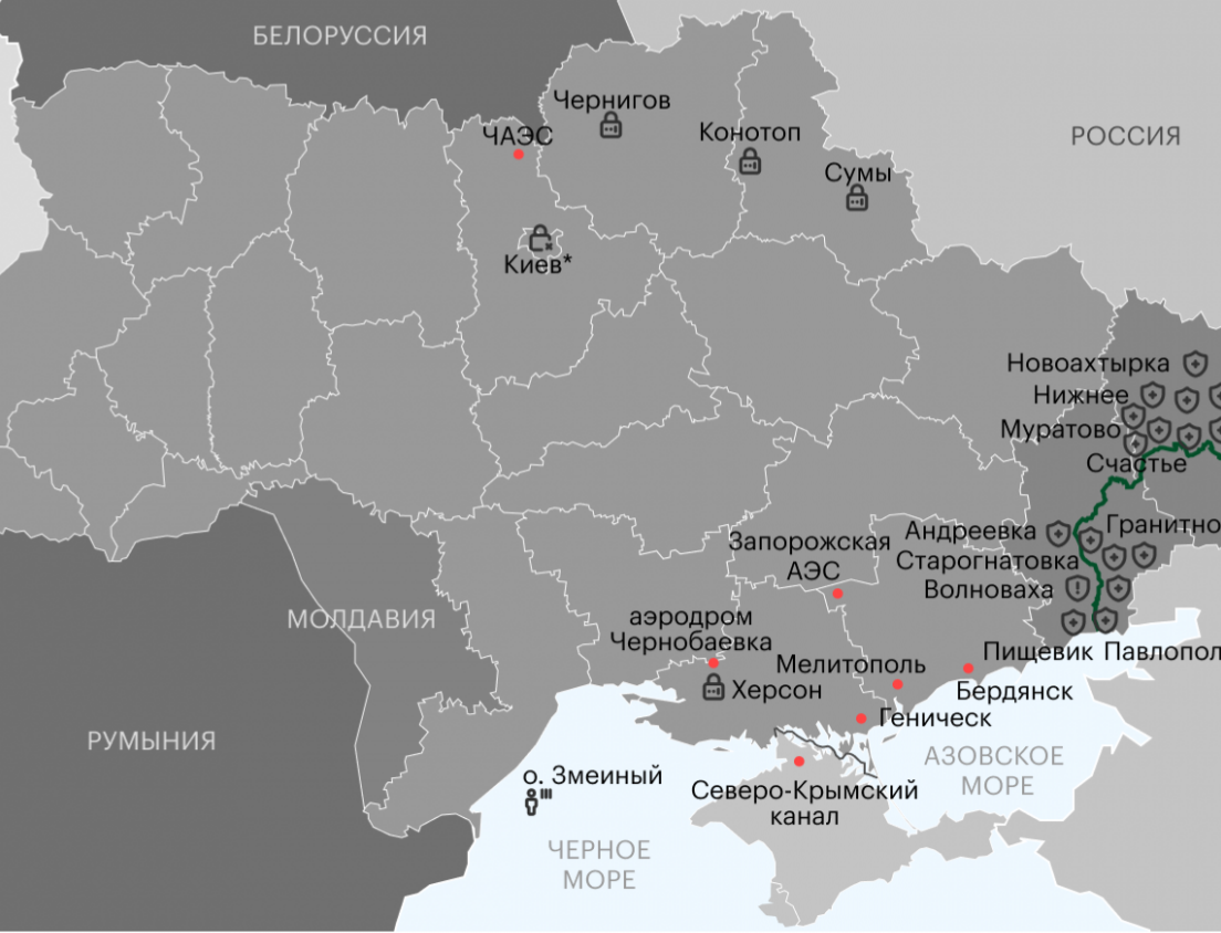 Карта с подолякой. Карта Украины февраль 2022.