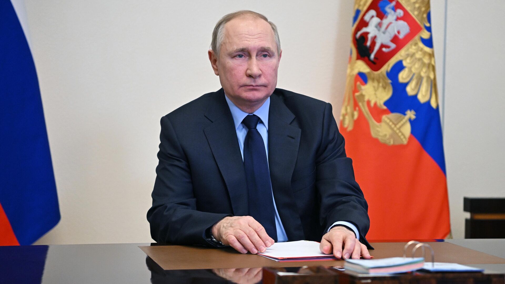 Путин обсудил с членами Совбеза РФ ход спецоперации на Украине 
