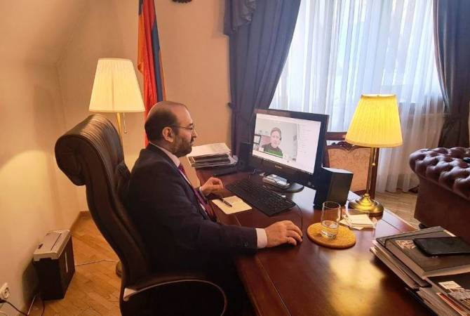 Посол Армении в Литве представил членам Европарламента ситуацию в Арцахе после войны 