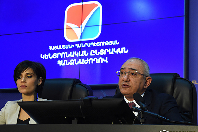 ЦИК Армении подвел предварительные итоги выборов в парламент  