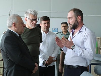 И.о. министра обороны посетил ряд военно-промышленных предприятий Армении 