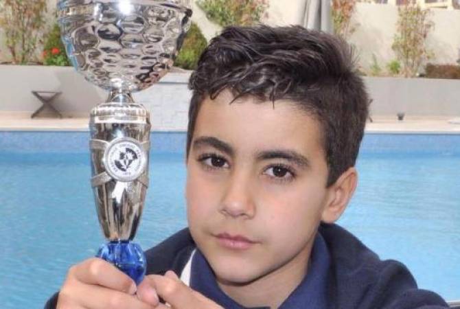 Рафаэл Сарафис-Варосян стал чемпионом Греции по шахматам среди школьников в возрасте до 8 лет 