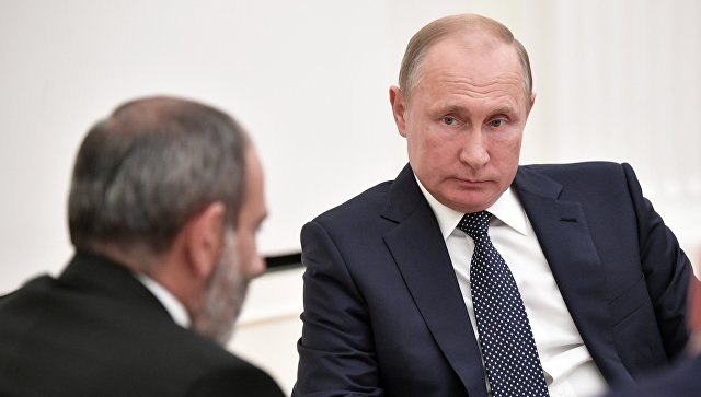 Премьер-министр Армении: В повестке встречи с Путиным весь спектр двусторонних отношений 