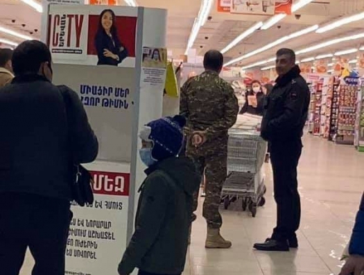 МО Армении прояснило вопрос с «азербайджанцами» в ереванском супермаркете 