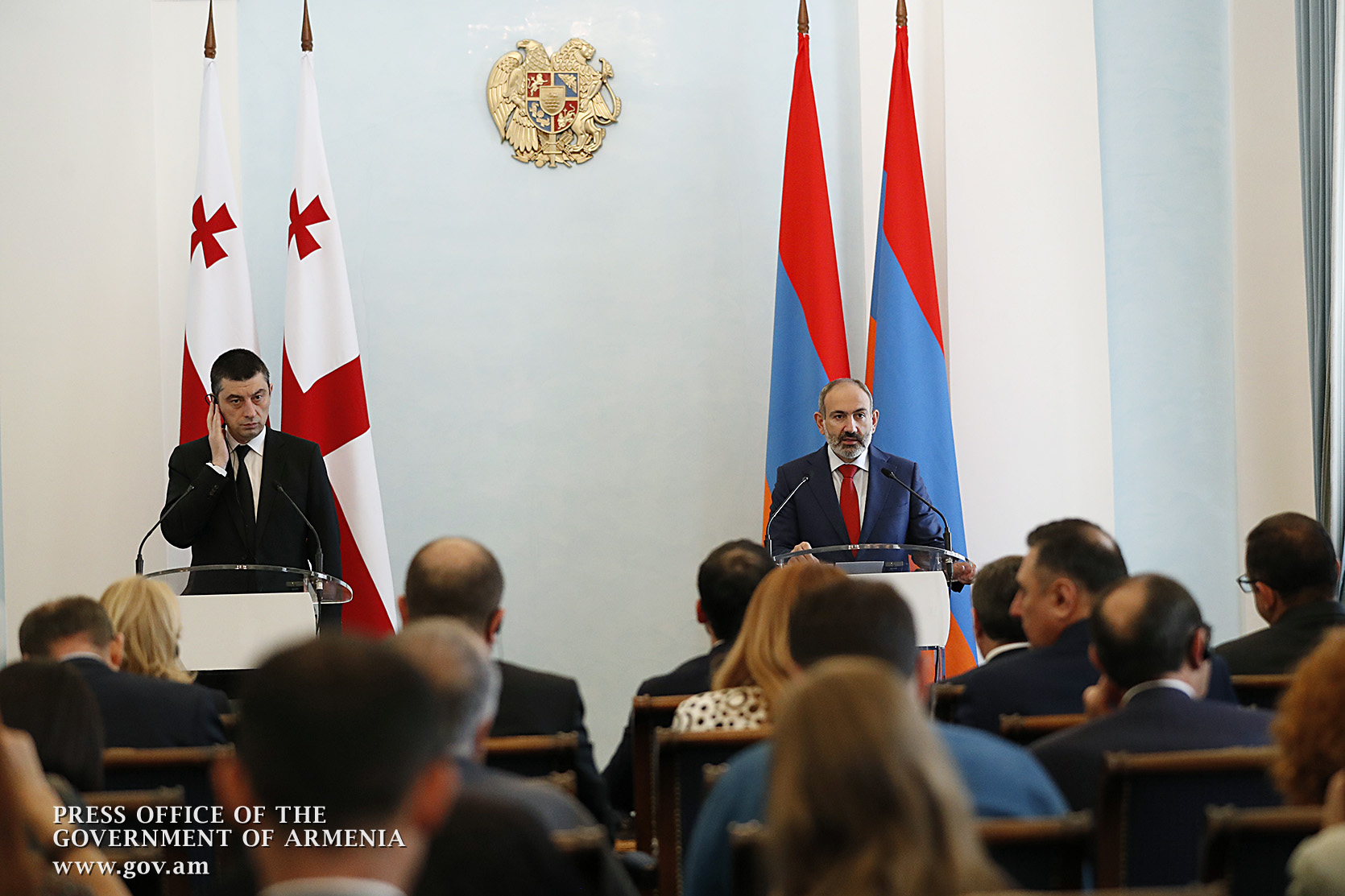Премьер Грузии о встрече с Пашиняном: Основой нашего разговора являются общие исторические ценности 
