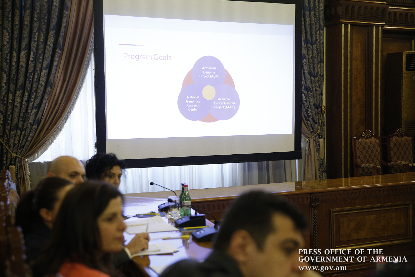 Обсужден проект генетических исследований в сфере здравоохранения “Армянский геном” 