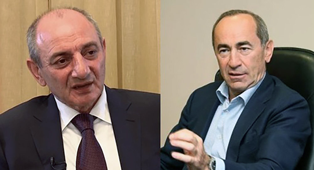 Бако Саакян встретился с Робертом Кочаряном 