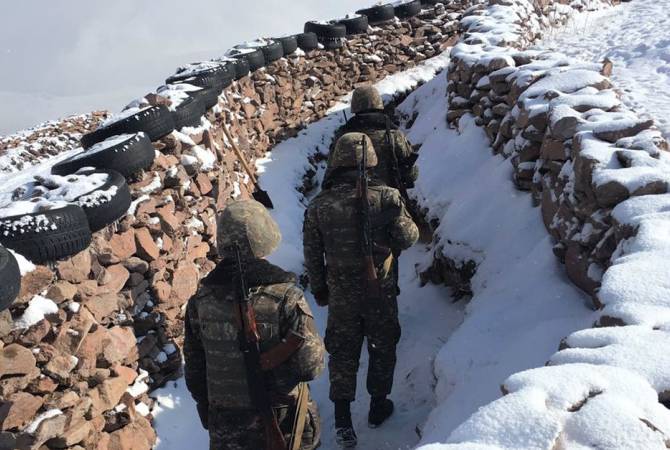 Минобороны Армении: В условиях сильной метели пропала связь с двумя военнослужащими-контрактниками 
