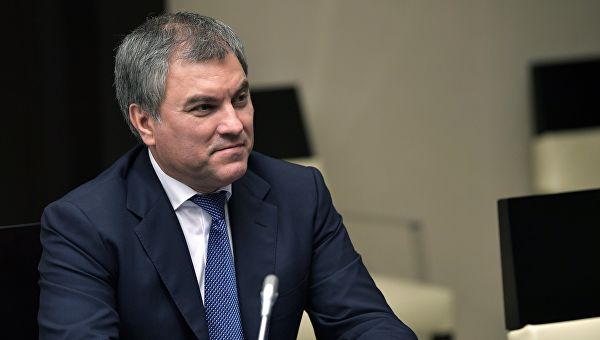 Володин пожелал Мирзояну успехов в работе 