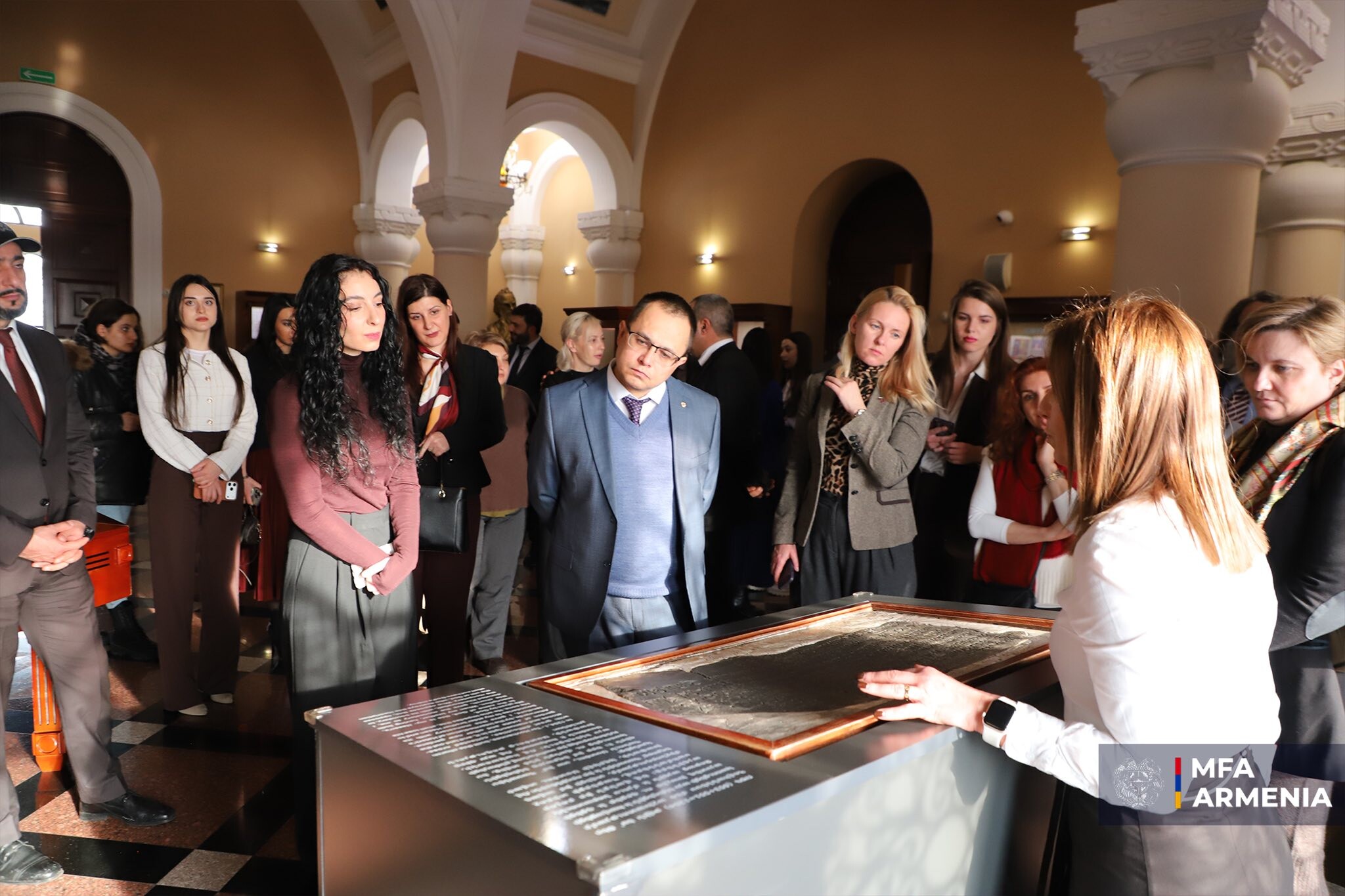 Матенадаран провел очередное мероприятие на тему культурной дипломатии 
