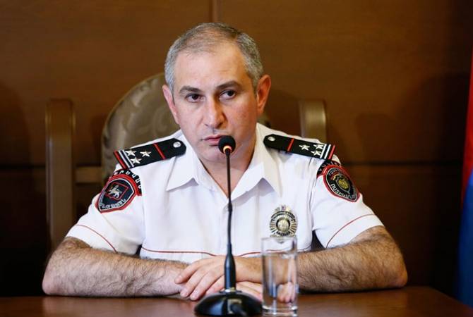 Начальник полиции Еревана освобожден от должности 
