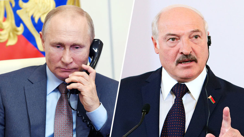 Путин и Лукашенко в беседе по телефону затронули тему Нагорного Карабаха 