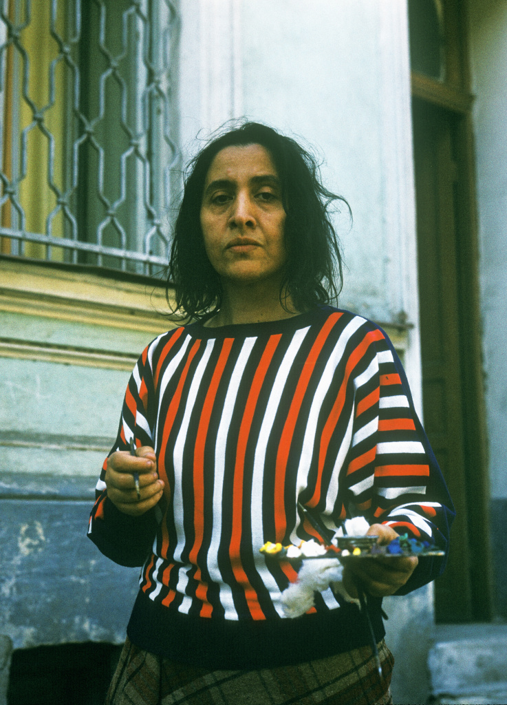 Гаянэ Хачатурян, фотография Завена Саркисяна,1987 год Гаянэ Хачатурян, фотография Завена Саркисяна,1987 год